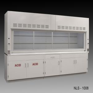 10' Fume Hood w/ Acid & General Storage Cabinets (NLS-1008)