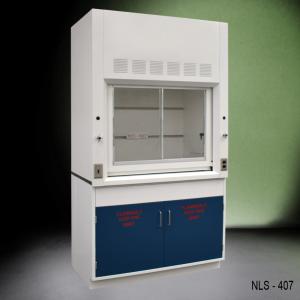 4' Chemical Laboratory Fume Hood with Flammable Storage(NLS-407 G)