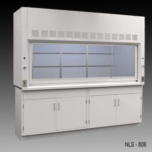 8 American Scientific Fume Hood w/ General storage cabinets (NLS-806 BG)