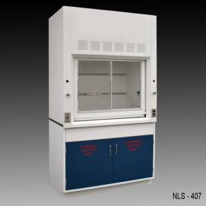 4′ Chemical Fume Hood W/ Flammable Base Cabinet NEW (NLS-407)