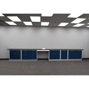 19′ Fisher American Base Laboratory Cabinets w/ Tops