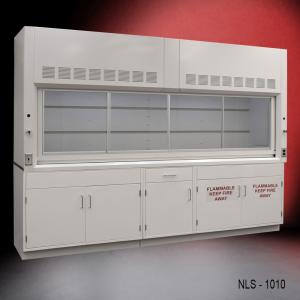 10' Fume Hood w/ Flammable & General Storage Cabinets (NLS-1010)