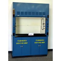5' Hamilton Safeaire Fume Hood with Epoxy Work Surface and Base Cabinets