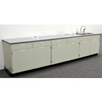 12' Fisher Hamilton Laboratory Furniture Cabinets With Epoxy Resin Counter Tops