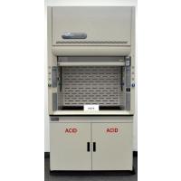 4' Labconco Protector Used Laboratory Fume Hood with Epoxy Tops and Base Cabinets (H275)