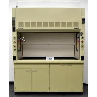 6' Hamilton Safeaire Laboratory Fume Hood with Epoxy Tops and Base Cabinets
