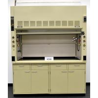 6' Hamilton Safeaire Laboratory Fume Hood w/ Epoxy Counter Tops & Base Cabinets