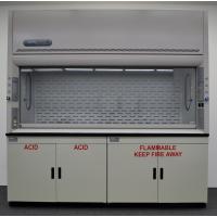 8' Labconco Protector Laboratory Fume Hood w/ Flammable & Acid Cabinets