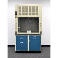 4' Hamiliton Safeaire Fume Hood with Epoxy Work Surface and Base Cabinet