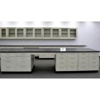 26' Island Laboratory Cabinets Group w/ Industrial Grade Counter Tops (CV OPEN3)