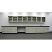 19' Base & 16' Wall Laboratory Cabinets w/ Base Counter Tops (CV OPEN 4)