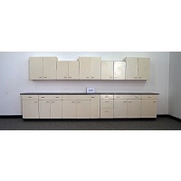 LABORATORY LAB ST CHARLES CABINETS / CASEWORK 15' BASE / 14' WALL