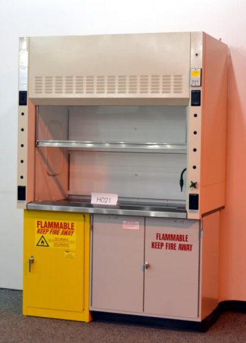 Chemical fume hood - GlassGuard™ - Mott Manufacturing - exhaust /  containment / weighing