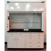 5' Chemical Fume Hood with Base Cabinets and Epoxy Work Surface