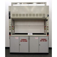 6' Hamilton Safeaire Fume Hood with Commercial Grade Epoxy Counter Tops